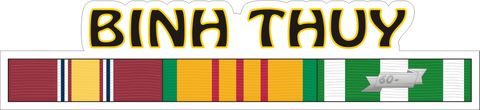 Binh Thuy Vietnam Decal Sticker Strip