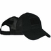 Black Mesh Back Operator Ball Cap