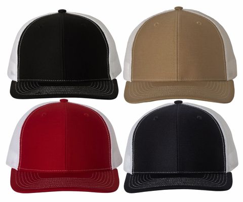 Blank Made in the USA Two Tone Mesh Back Cap