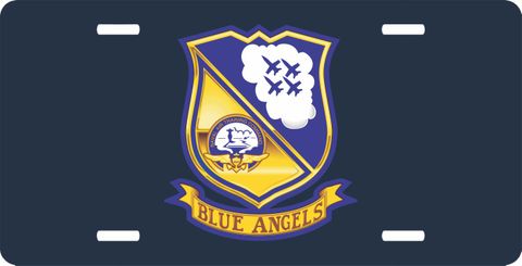Blue Angels Sticker License Plate