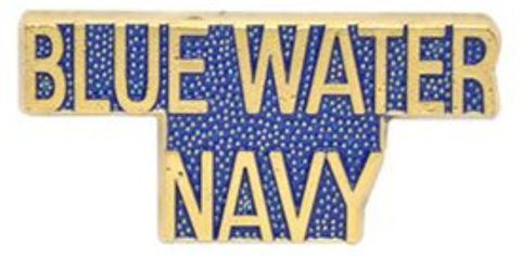 Blue Water Navy Lapel Pin