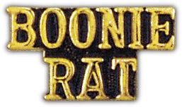 Boonie Rat Lapel Pin