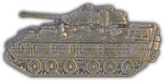BRADLEY M2 A1 TANK LAPEL PIN