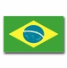 Brazil Flag Vinyl Transfer Decal