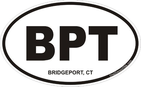 Bridgeport, Connecticut Decal Sticker
