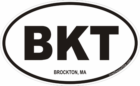 Brockton, Massachusetts Decal Sticker