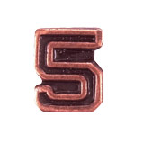 Bronze Numeral (5) Attachment