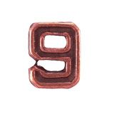 Bronze Numeral (9) Attachment