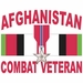 Bronze Star Afghanistan Combat Veteran Decal Sticker
