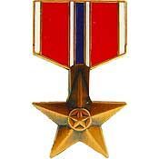 Bronze Star Hat Pin
