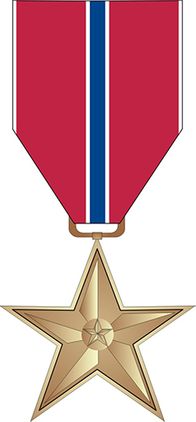 Bronze Star Medal Decal Sticker