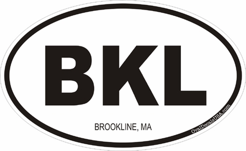Brookline, Massachusetts Decal Sticker