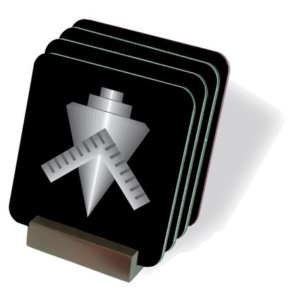 Builder Coasters - Set of 4