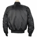 Burk's Bay Bravo MA-1 Poly Black Flight Jacket