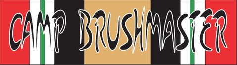 Camp BrushMaster Iraq Decal