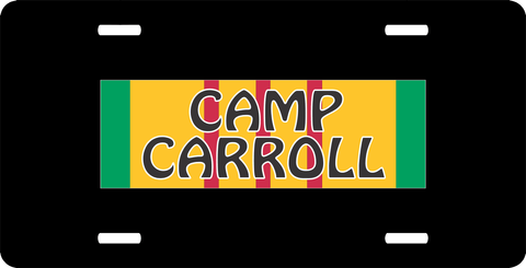 Camp Carroll Vietnam License Plate (Clearance)