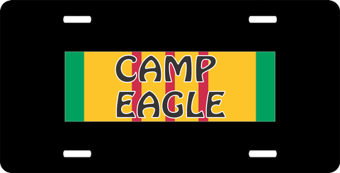 Camp Eagle Vietnam License Plate