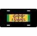 Camp Evans Vietnam License Plate