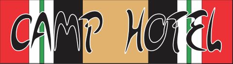 Camp Hotel Iraq Decal