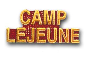 CAMP LEJEUNE MILITARY LAPEL PIN