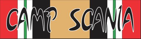 Camp Scania Iraq Decal