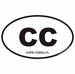 Cape Coral Florida Oval Decal