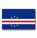 Cape Verde Flag Vinyl Transfer Decal