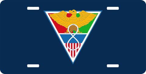 Carrier Air Wing 8 License Plate