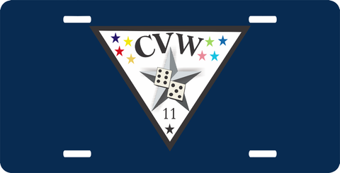 Carrier Air Wing CVW 11 License Plate