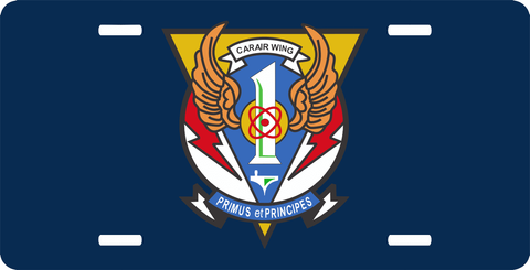 Carrier Air Wing One CVW1 License Plate