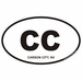 Carson City Nevada Oval Decal