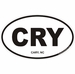 Cary North Carolina Oval Decal
