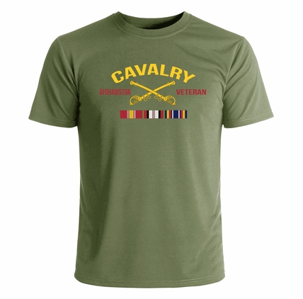 Cavalry Afghanistan Veteran T-Shirt