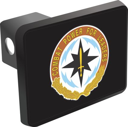 CECOM Unit Crest Hitch Cover
