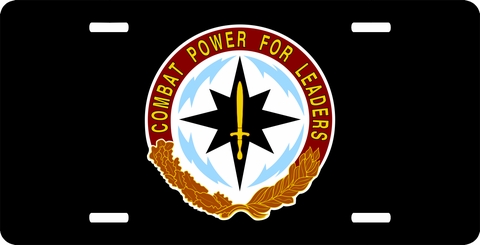 CECOM Unit Crest License Plate