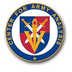 Center for Army Analysis Vinyl Transfer Decal