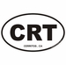 Cerritos California Oval Decal