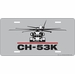 CH-53K King Stallion License Plate
