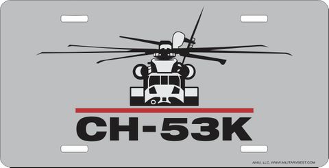 CH-53K King Stallion License Plate