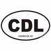 Chandler Arizona Oval Decal