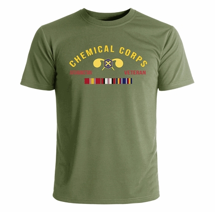 Chemical Corps Afghanistan Veteran T-Shirt