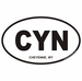 Cheyenne Wyoming Oval Decal
