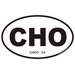 Chico California Oval Decal