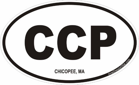 Chicopee, Massachusetts Decal Sticker