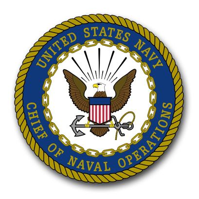 Chief Of Naval Operations Vinyl Transfer Decal