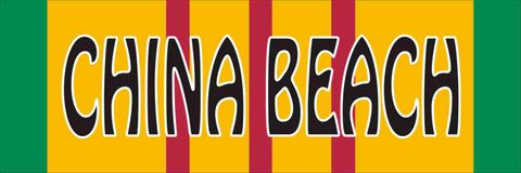 China Beach Vietnam Decal Sticker