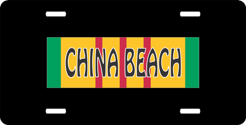 China Beach Vietnam License Plate