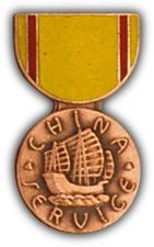 China Service Medal Hat Pin