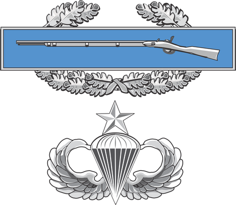 CIB Senior Jump Wings Decal