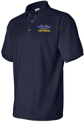 CIB Vietnam Navy Blue 50/50 Polo Medium